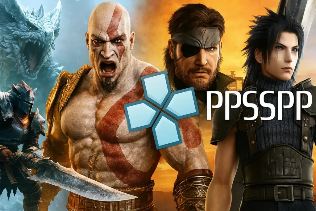 Les meilleurs jeux sur PPSSPP jeux sur ppsspp