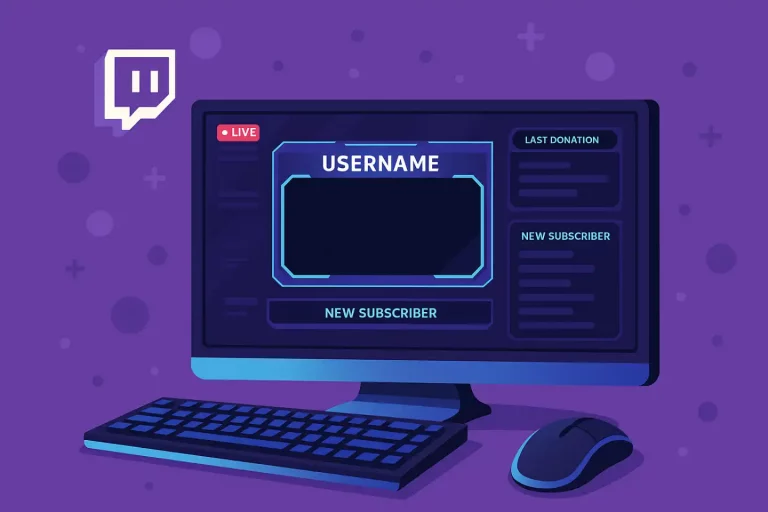 Overlay Twitch Gratuit : Le guide complet pour transformer votre stream sans dépenser un euro