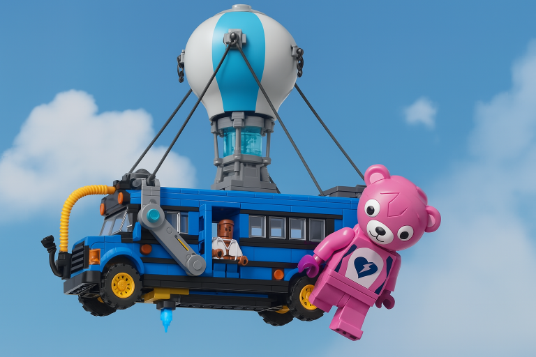 Comment construire un arrêt de bus dans LEGO Fortnite : le guide ultime