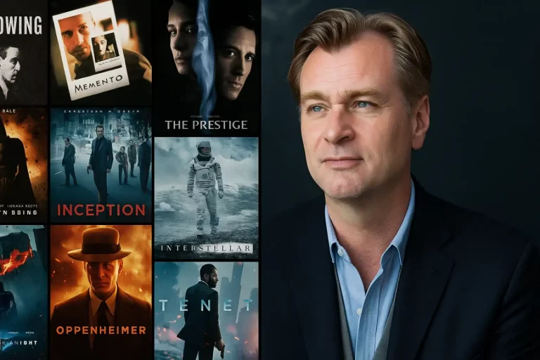 L&rsquo;univers fascinant des films avec Christopher Nolan : on vous montre toute sa filmographie