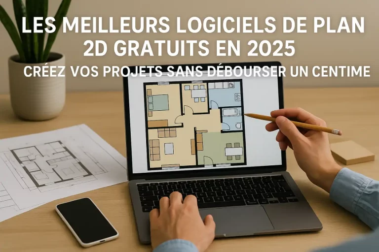 Les meilleurs logiciels de plan 2D gratuits en 2025 : créez vos projets sans débourser un centime