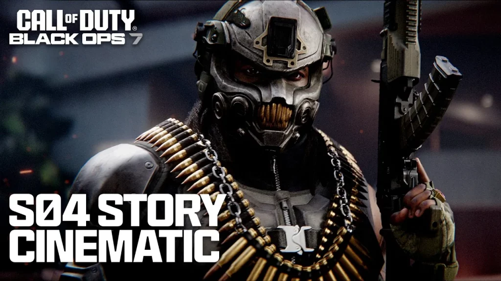 Call of Duty Black Ops 7 Season 04, cinématique narrative Activision Treyarch