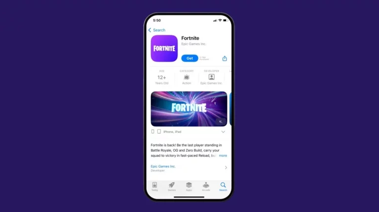 Fortnite de retour sur l'App Store Apple dans le monde entier en mai 2026