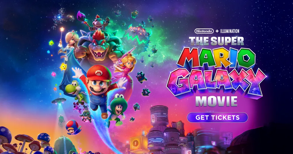Super Mario Galaxy Movie frôle le milliard de dollars au box-office mondial Affiche promotionnelle officielle de The Super Mario Galaxy Movie, proche du milliard de dollars au box-office mondial
