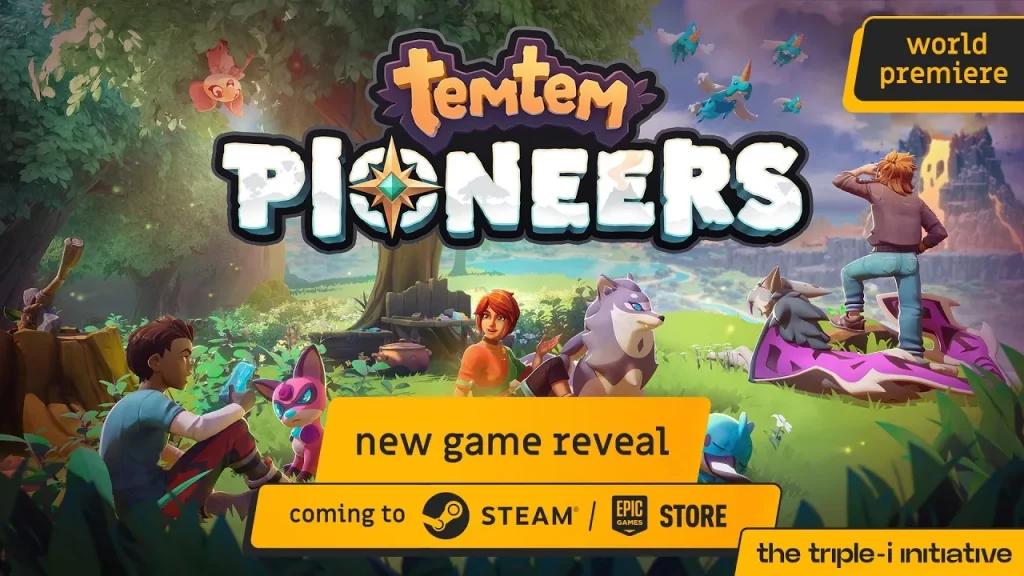 Temtem Pioneers, survival crafting de Crema dans le Downbelow, campagne Kickstarter mai 2026