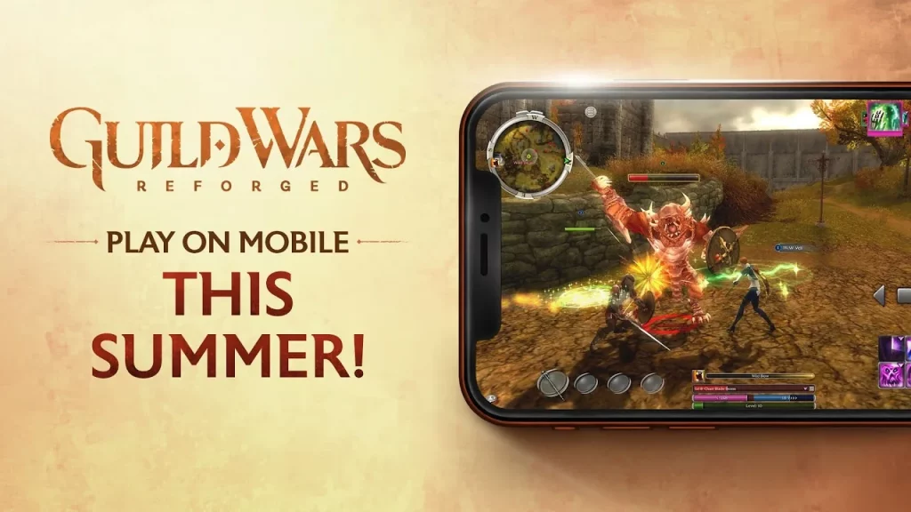 Guild Wars Reforged mobile iOS Android ArenaNet cross-play Tyria MMO