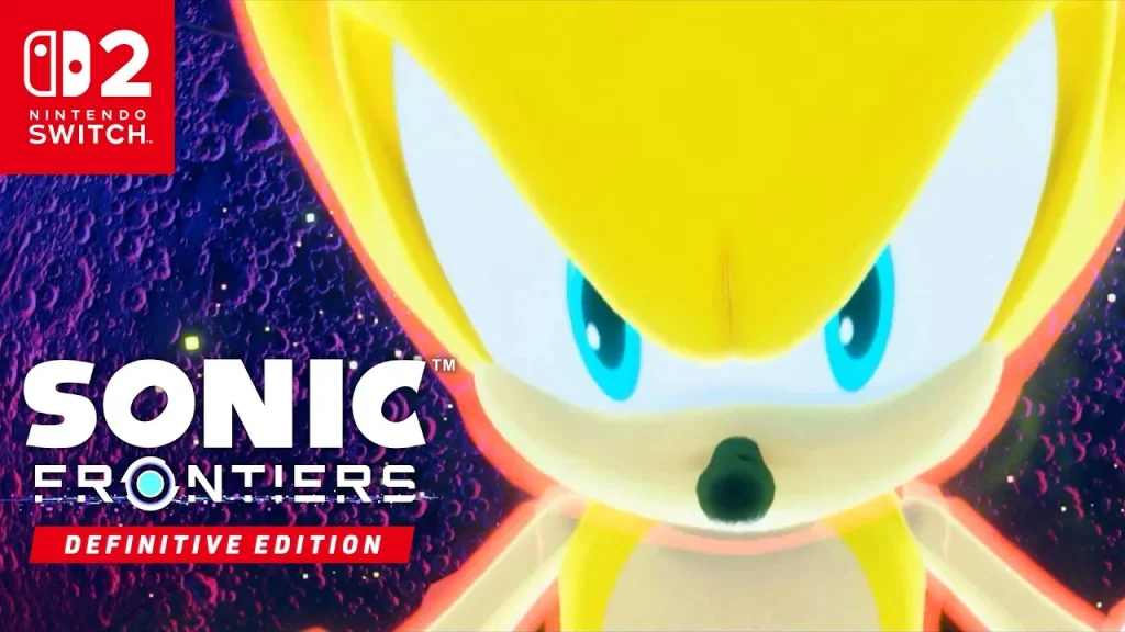 Sonic 35e anniversaire stream SEGA Frontiers Definitive Edition Nintendo Switch 2 CrossWorlds