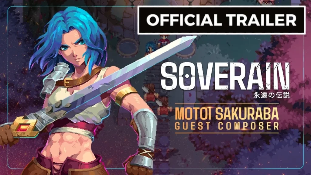 Soverain An Eternal Legend Jonathan Brassaud Motoi Sakuraba tactical RPG pixel art Kickstarter 2026