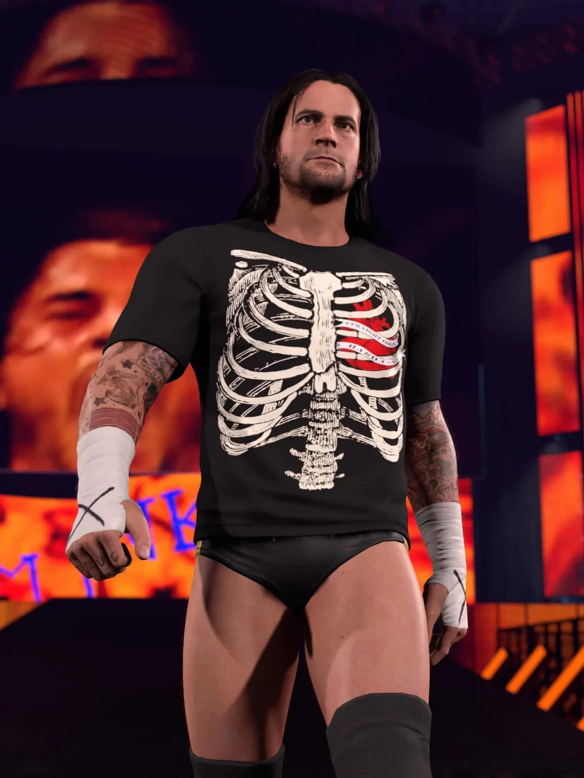 WWE 2K26 captures écran CM Punk Switch 2 Visual Concepts mars 2026