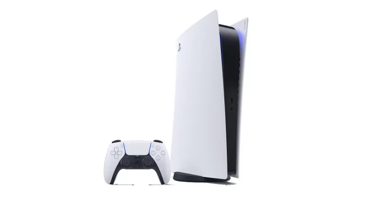 Console PlayStation 5 blanche officielle Sony, illustration du sujet refroidissement next-gen