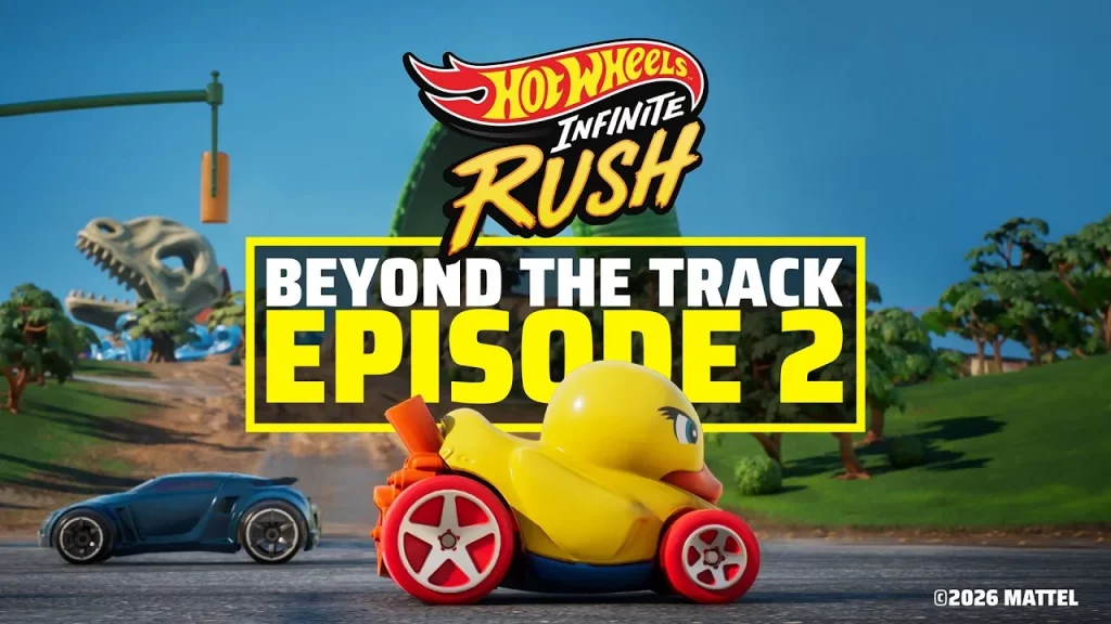 Hot Wheels Infinite Rush : Beyond the Track Ep. 2 détaille classes, Rush Squad et progression Hot Wheels Infinite Rush Beyond the Track Episode 2, trailer Rush Squad et classes de véhicules