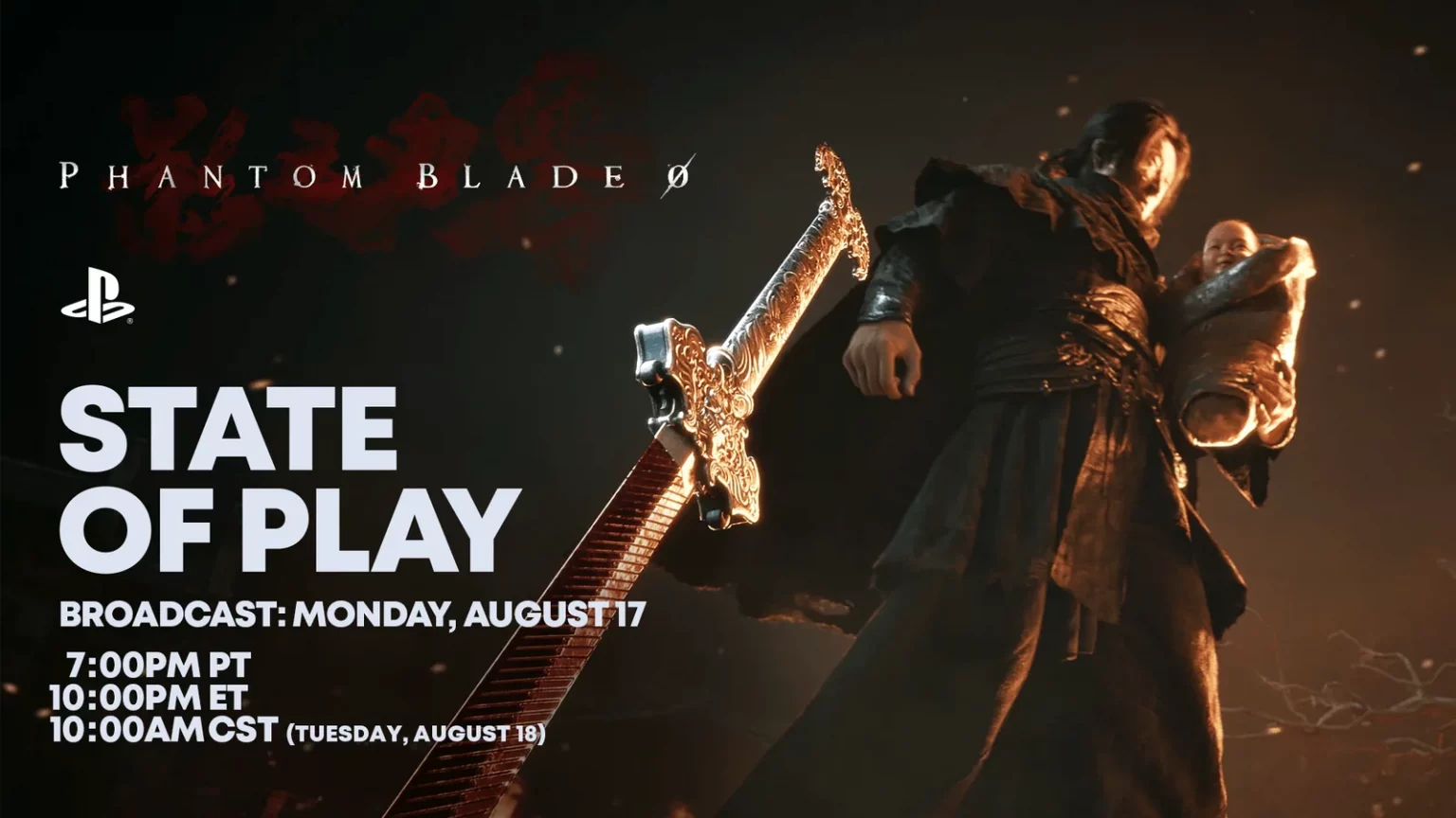 Phantom Blade Zero, visuel officiel du action-RPG wuxia de S-Game sur PlayStation 5