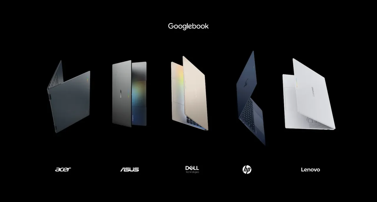Gamme Googlebook : PC portables Acer, Asus, Dell, HP et Lenovo présentés par Google