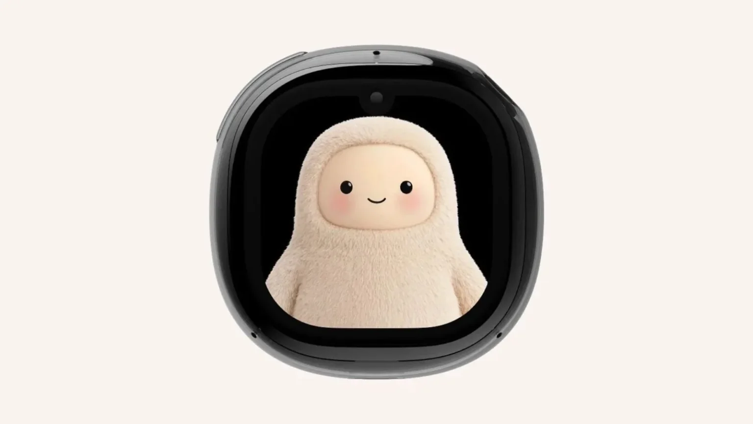 Muse Charm : Meta sort son Tamagotchi IA autonome, OLED 2 pouces et 5G pour décembre Muse Charm de Meta : pendentif IA autonome avec personnage à l’écran (crédit Meta)