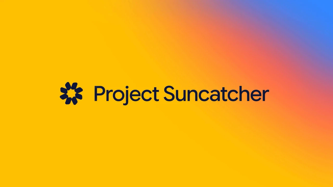 Bannière officielle Google Project Suncatcher