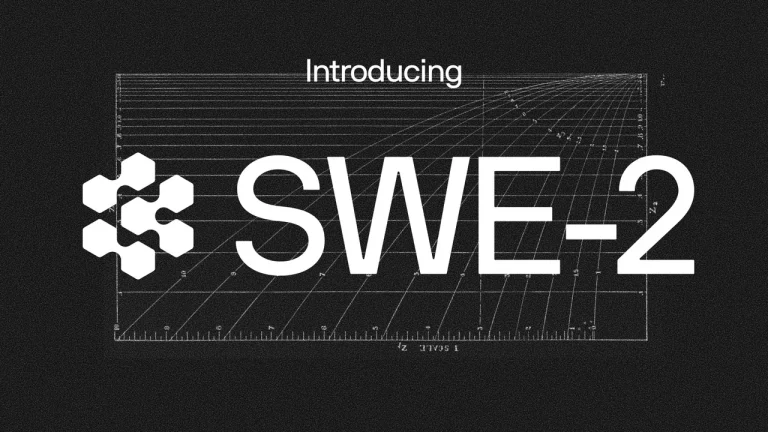 Visuel de lancement SWE-2, le modèle de coding Cognition pour Devin