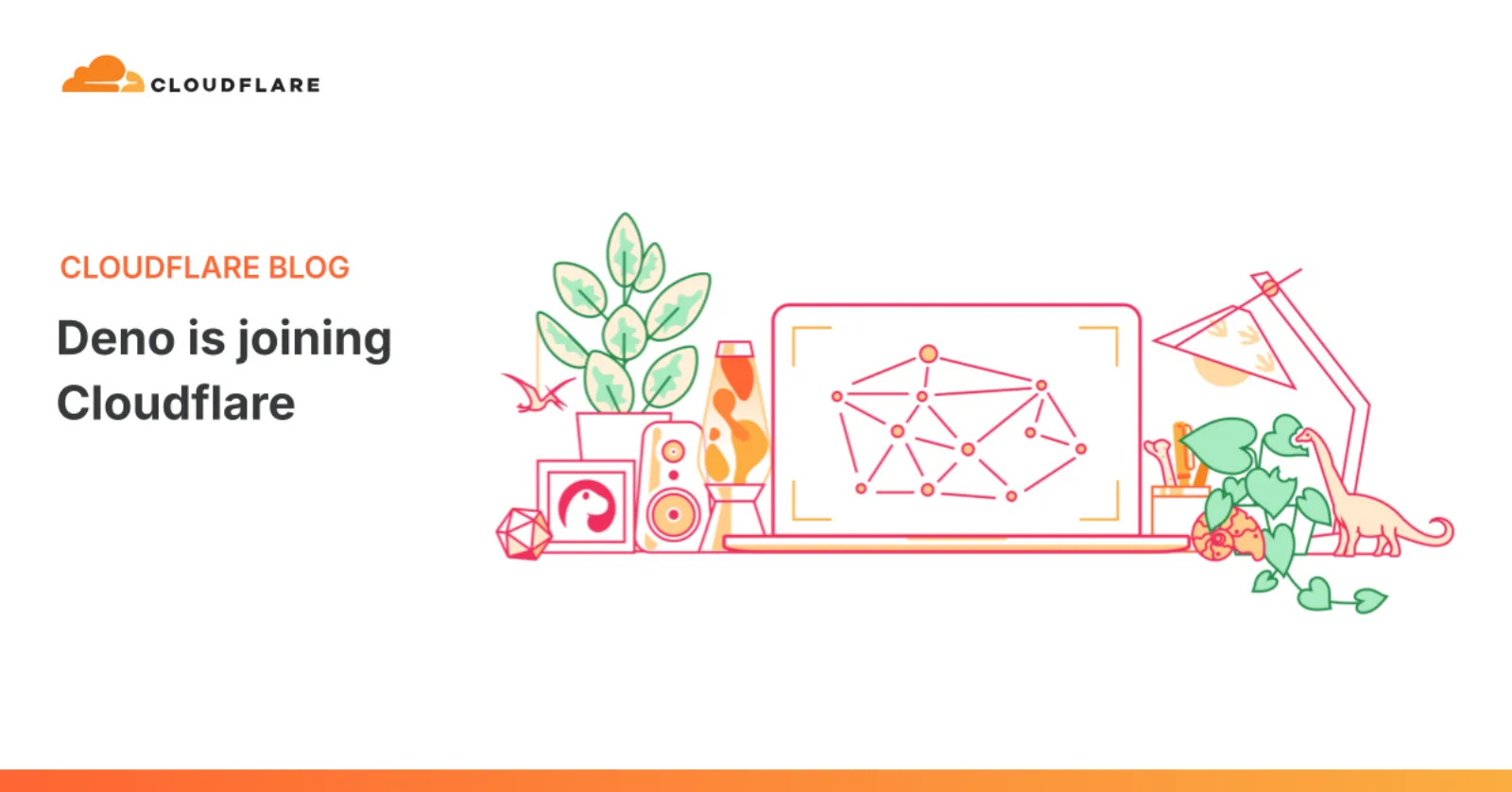 Annonce de l'arrivée de Deno chez Cloudflare
